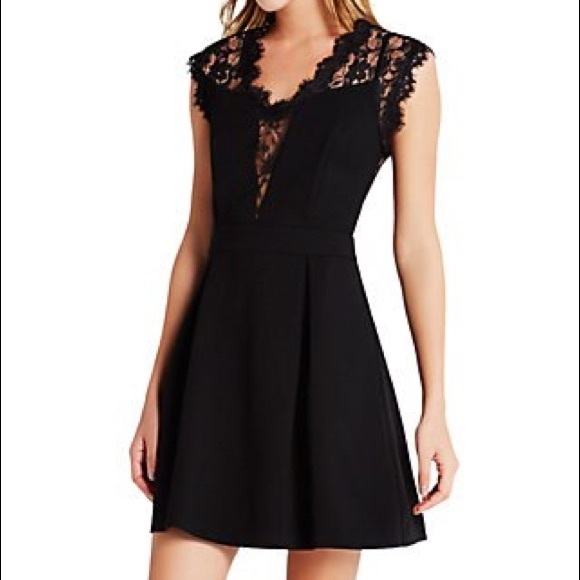 BCBGeneration lace back mini dress. - Picture 2 of 8
